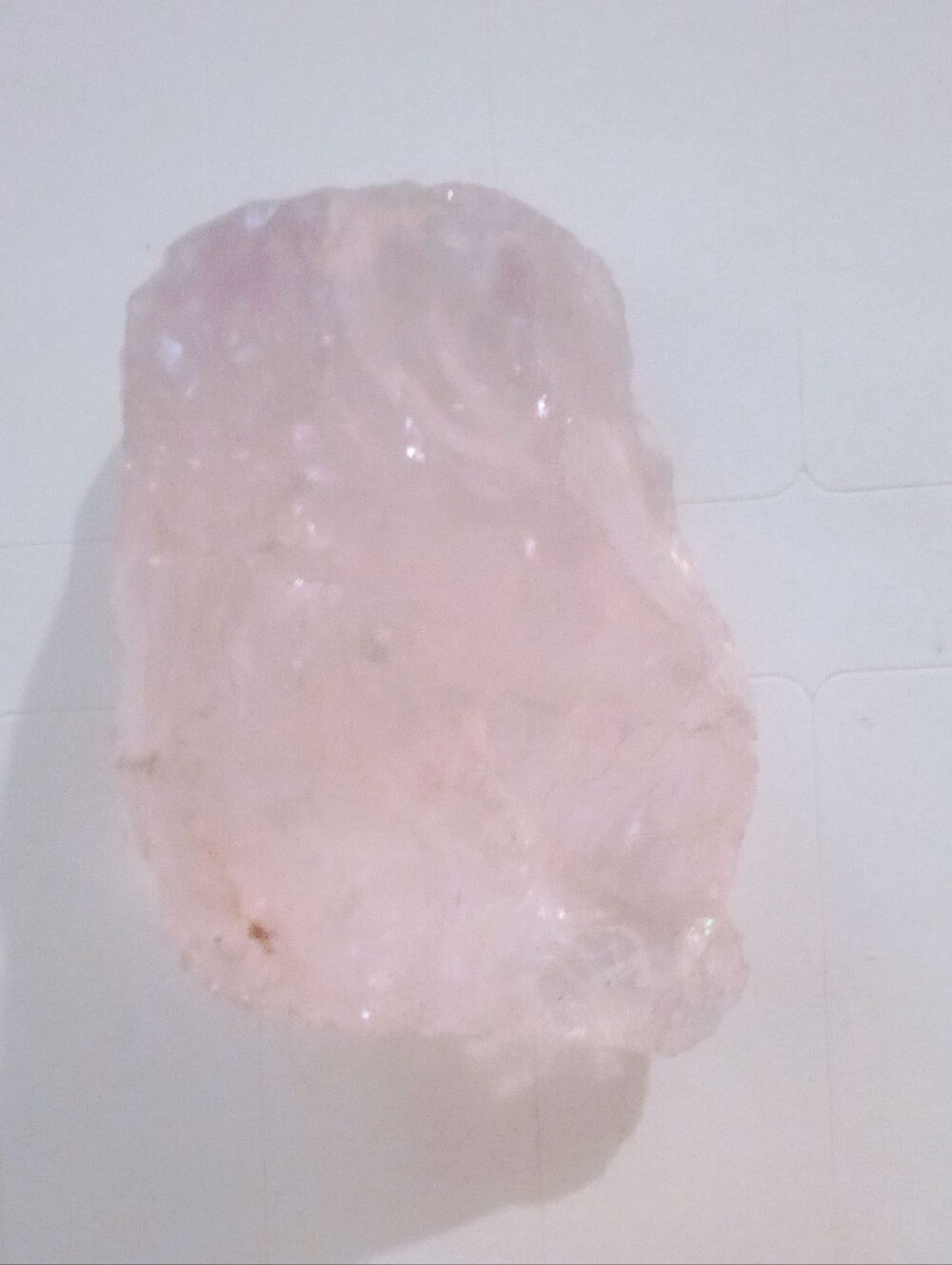 Natural Raw Rose Quartz Rough - Uncut Pink Crystal Mineral Specimen